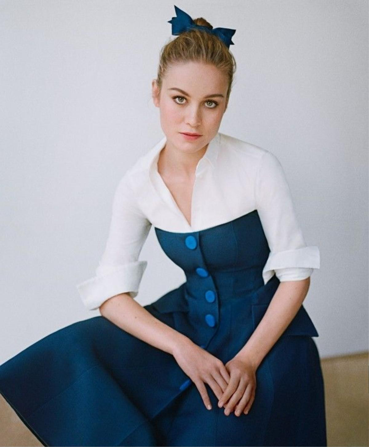 Brie Larson trên ấn phẩm của Vogue